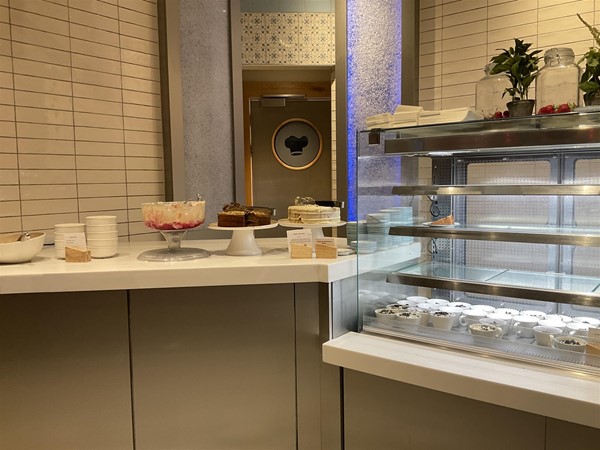 Image of cakes on cake stands