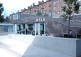 Entry from the walk/cycle path