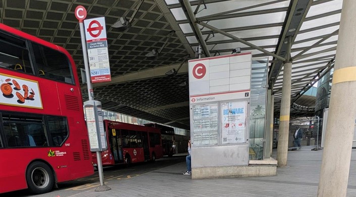 Canada Water Bus Station