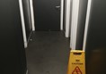 Corridor to toilets