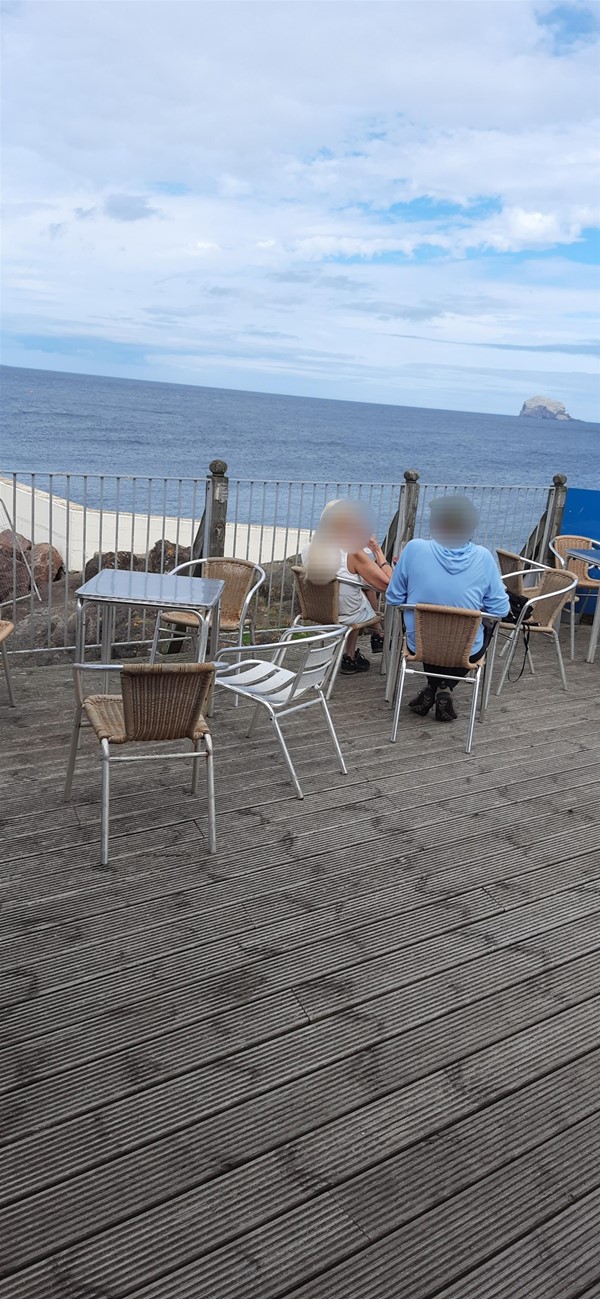 Image of an exterior seating area
