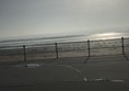 Flat accessible promenade by the sea