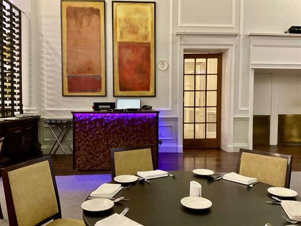Image of a room with a table.