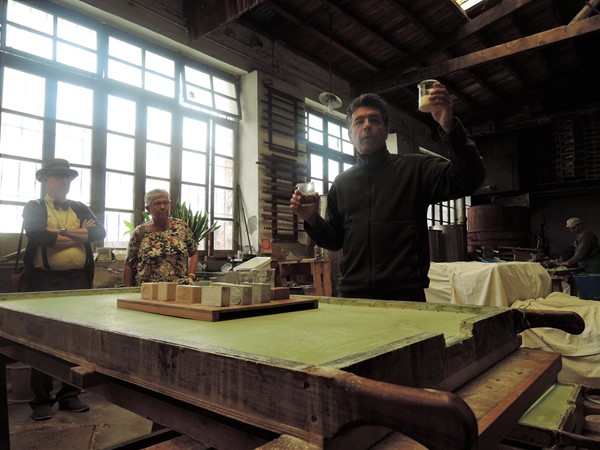 Soap factory tour