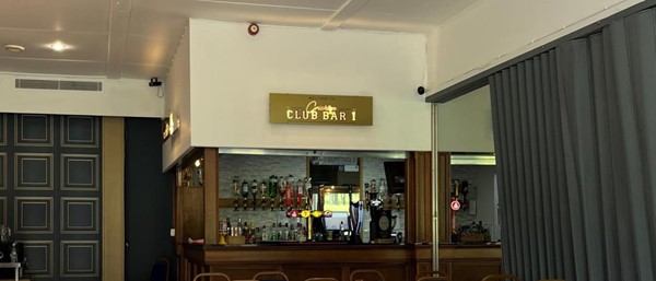 Club bar interior