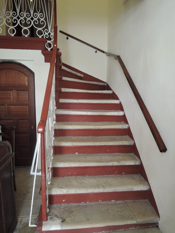 Steps to museum