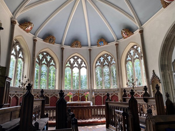 Interior of St Nicholas' Church, Dorchester