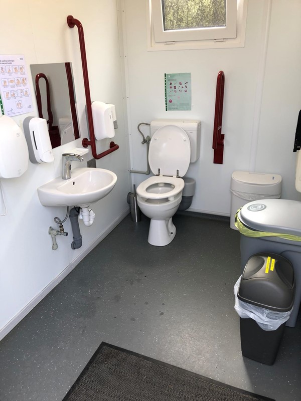Picture of accessible toilet