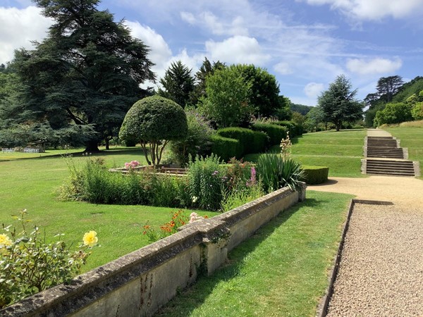 Landscaped garden