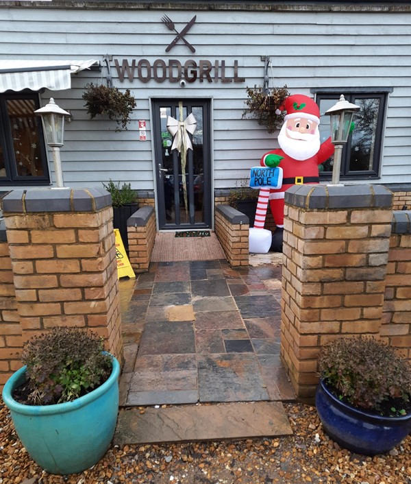 Image of Wood Grill at The Queen Adelaide doorway