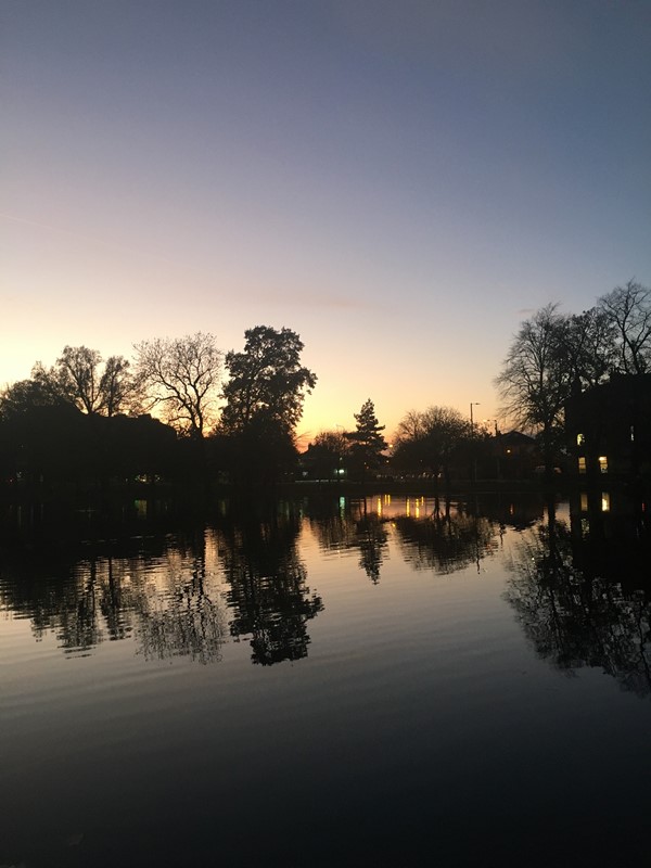 The boating pond