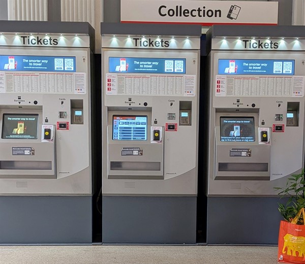 Image of ticket machines