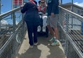 Image of people on a ramp.