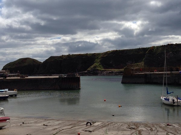 Picture of the view from The Ship Inn, Stonehaven
