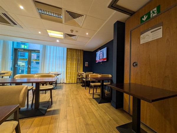 image of seating area in the café
