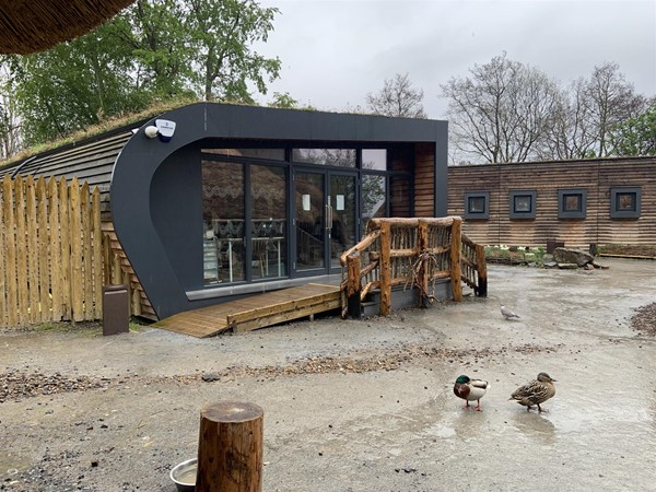 Image of a ramped entrance