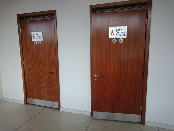 Picture of Commonwealth Pool - Accessible Toilet Door