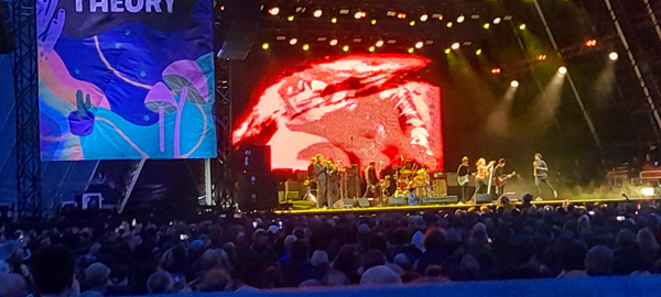 Image of a band on stage
