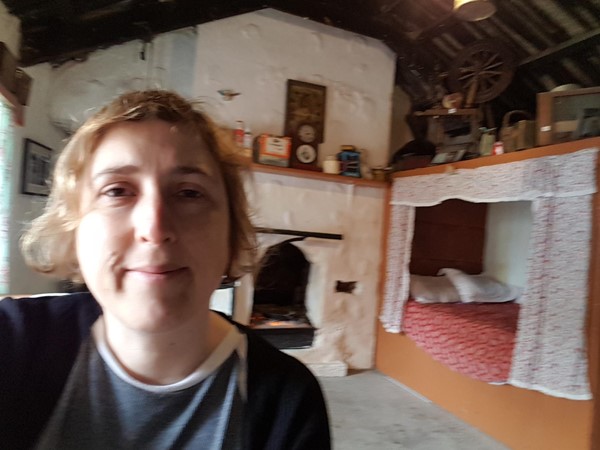 Got inside the traditional houses OK on my small scooter