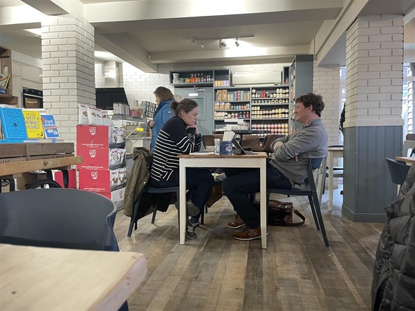 Image of a cafe interior