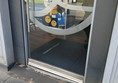 image of the mini-ramp on the outside of the left door