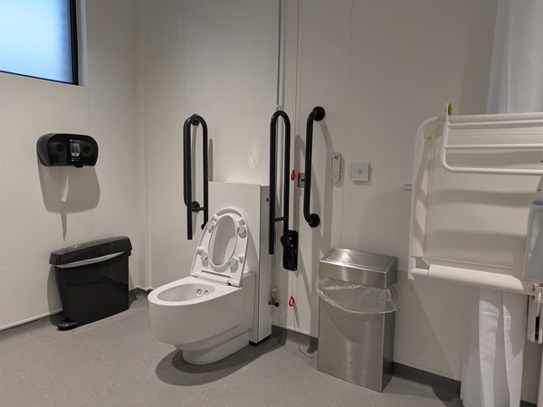 image of the toilet the Changing Places toilet
