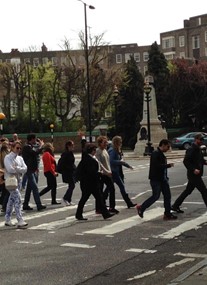 Abbey Road Zebra Crossing