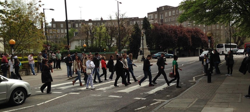 Abbey Road Zebra Crossing