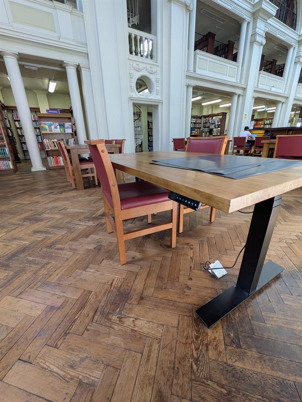 Image of adjustable desk