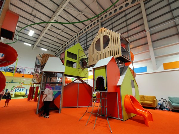One of the Climbing frames inside the hive