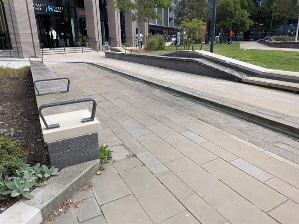 image of seating and steps