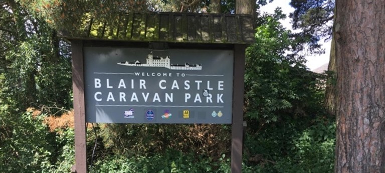 Blair Castle Caravan Park