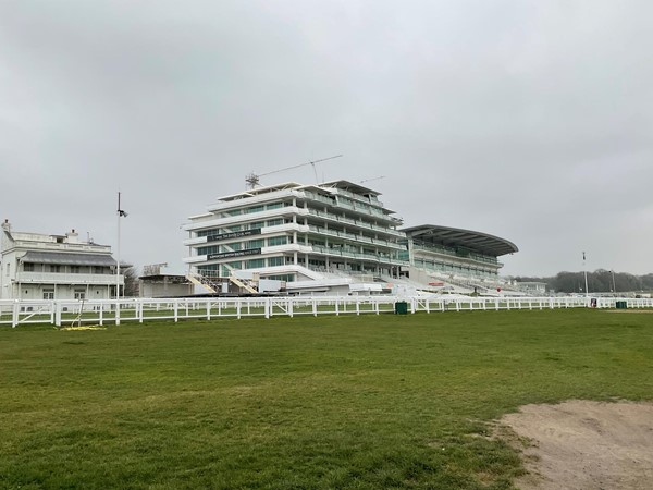 Picture of Epsom Downs Racecourse building and track