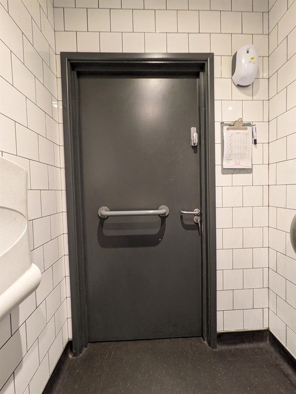 Image of door from the inside