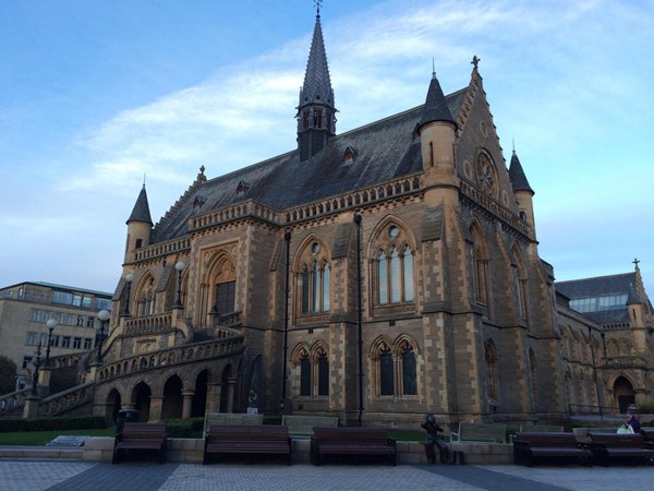 Exterior of McManus and Oor Wullie.