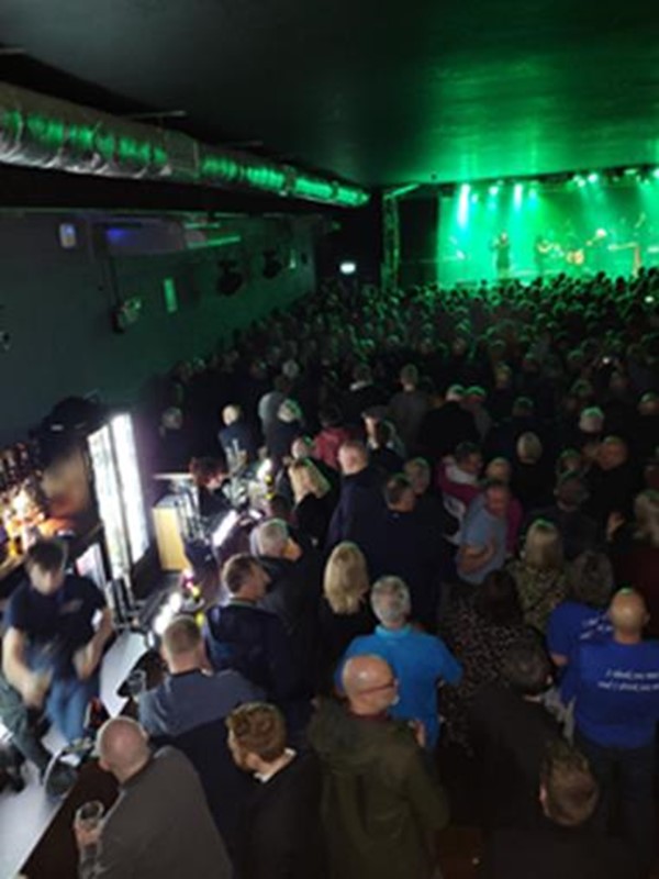 Image of a crowd in the  O2 Academy