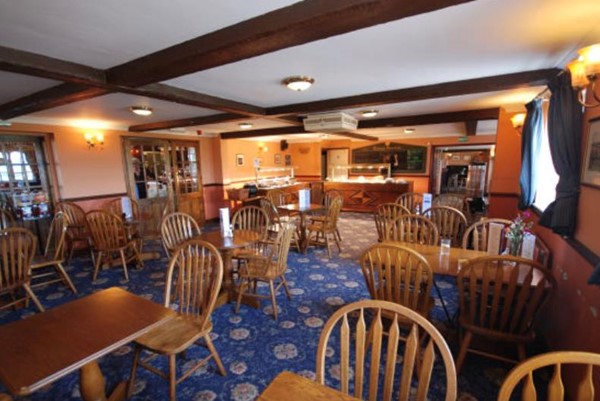 interior of the main building and where the carvery is served