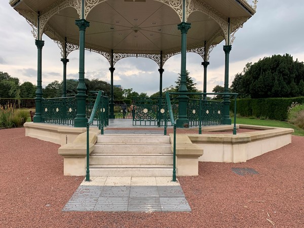 The Bandstand at Saughton Park Gardens