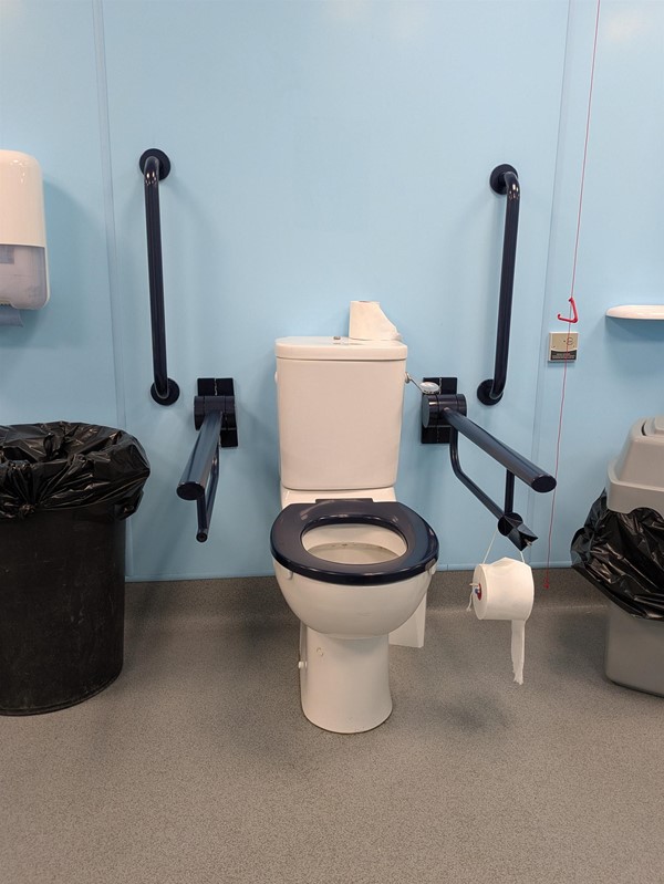 Image of tolet in the Changing Places toilet