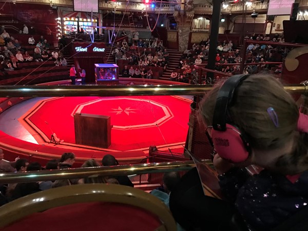 Picture of the ring at Blackpool Tower Circus