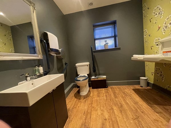 Image of an accessible toilet