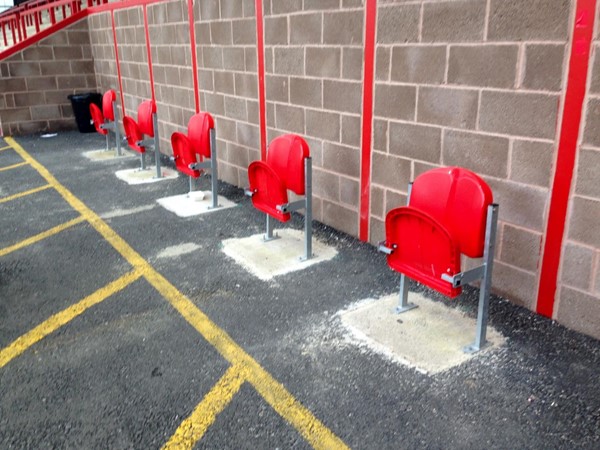 Spaces for Wheelchairs - St Marys Road End
