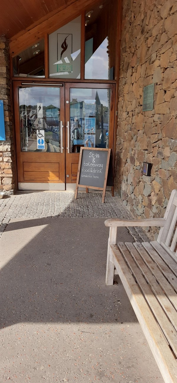 Image of the bird centre entrance