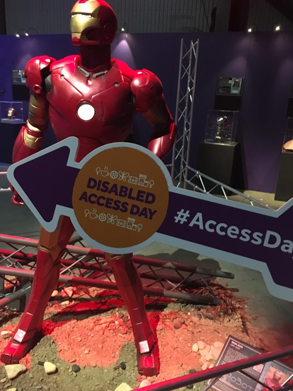 Iron man with Access Day arrow!