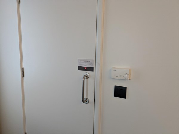 Image of door to accessible toilet