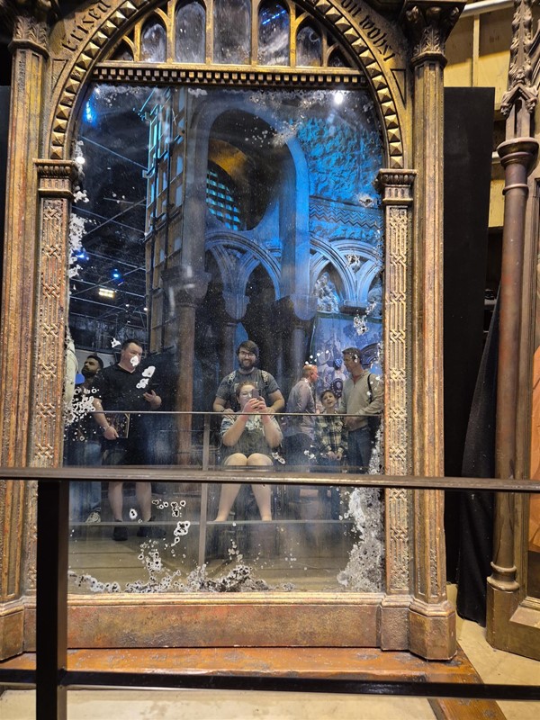 Image of an ornate mirror