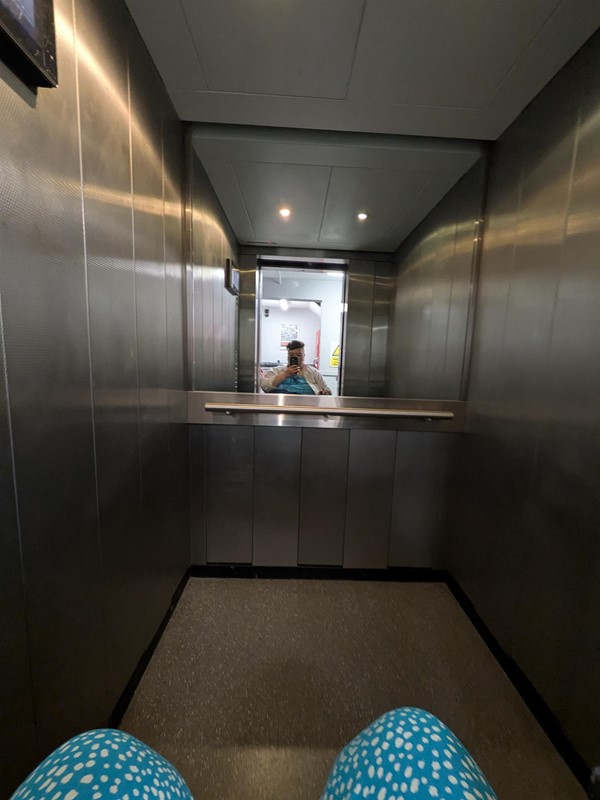 image of lift interior