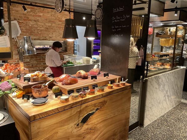 Image of a buffet