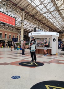 London Victoria Railway and Underground Station