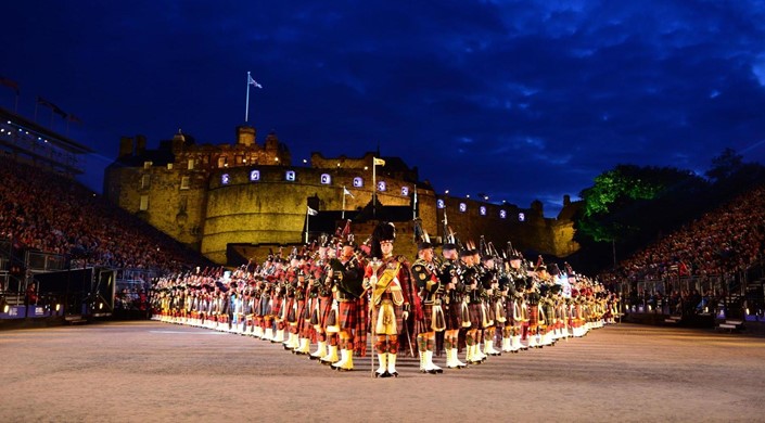 Royal Military Tattoo at Edinburgh Castle